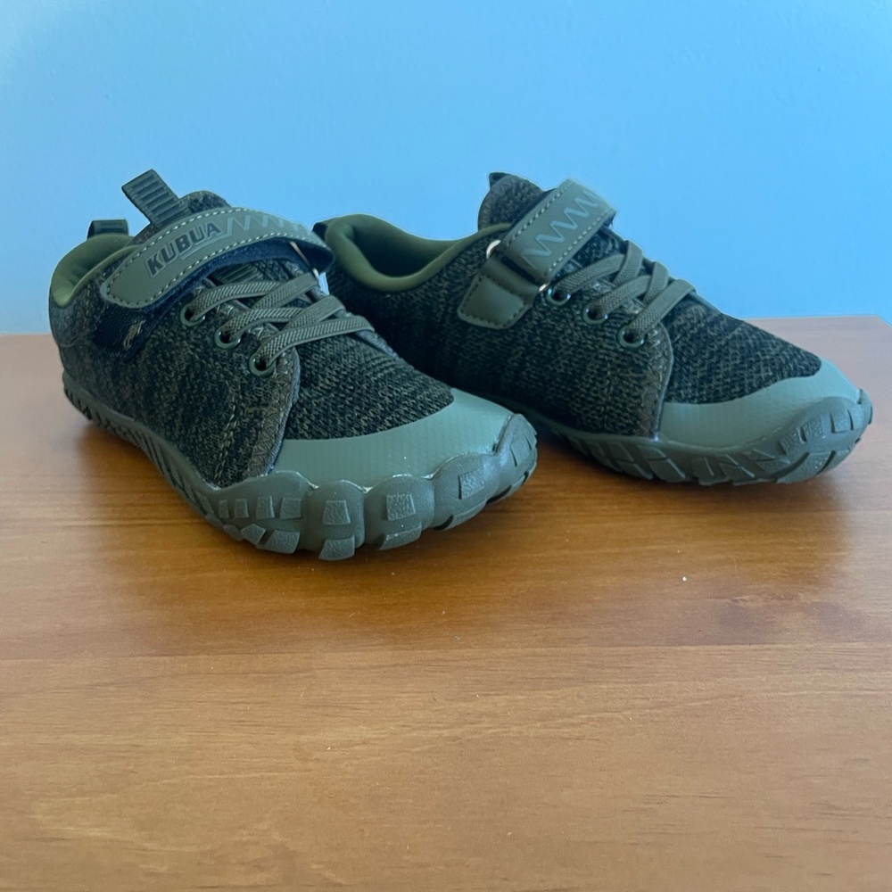 Barefoot Olive Green Boots for boys